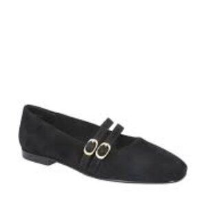 Bella Vita Black Kid suede Leather Davenport Size 81/2 W